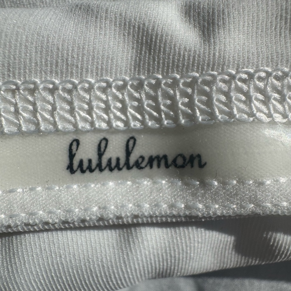 lululemon athletica Bright White Mini Skirt
